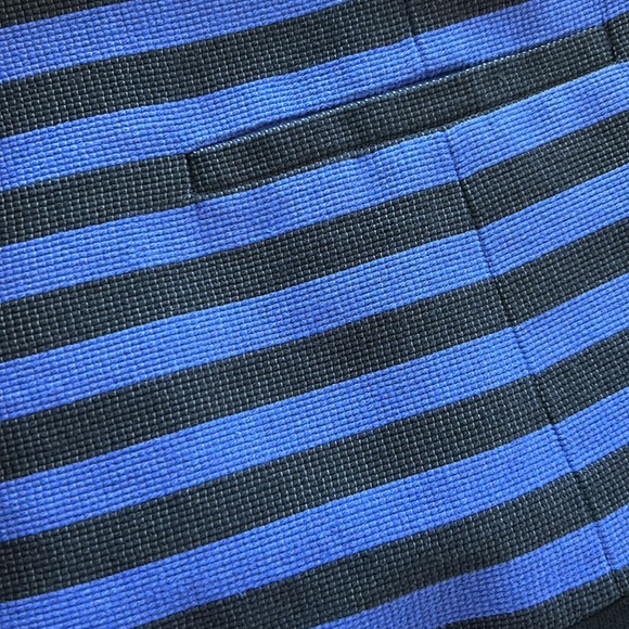 LOFT Blue & Black Stripe Blazer Jacket - Picture 8 of 8